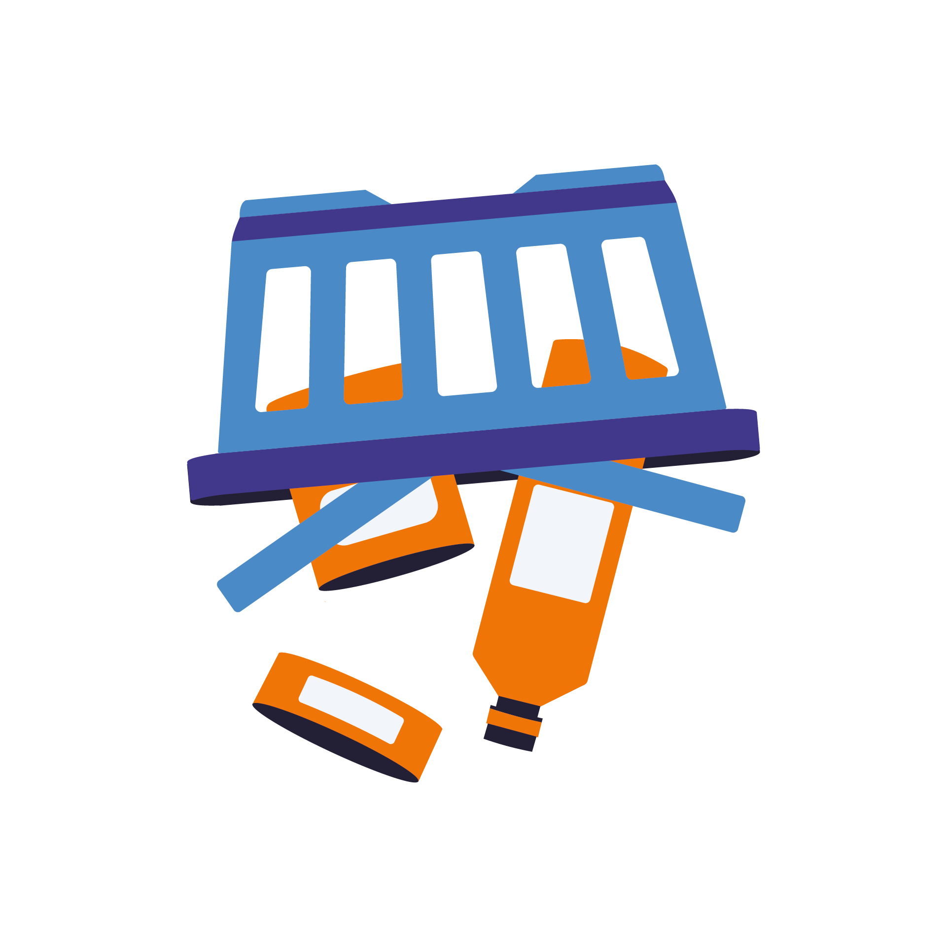 De Omgekeerde Supermarkt logo