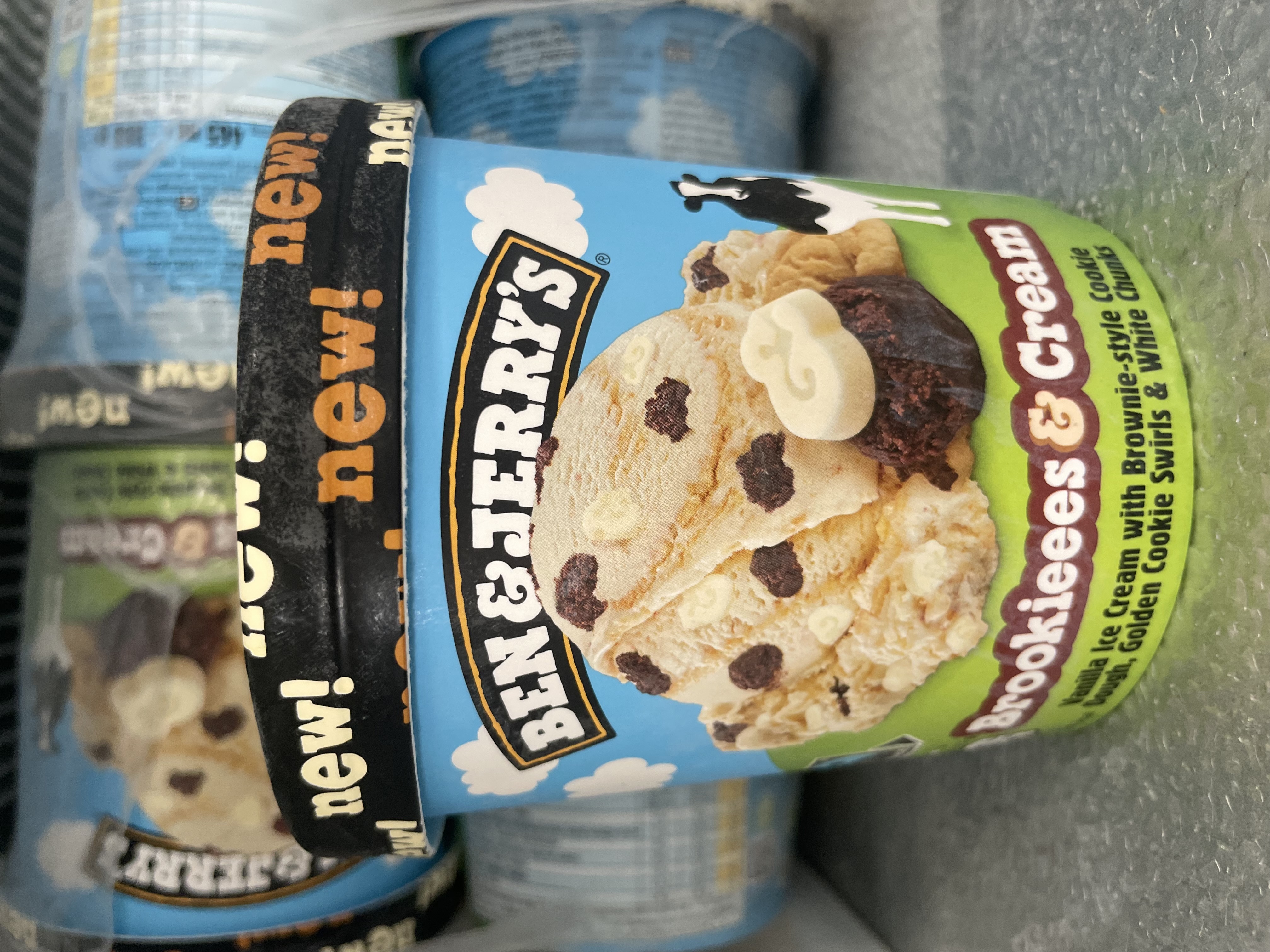 Ben & Jerry’s Brookiees & Cream
